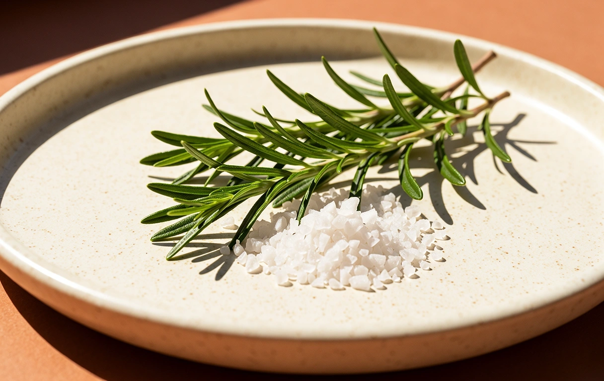 Ingredientes mediterráneos frescos